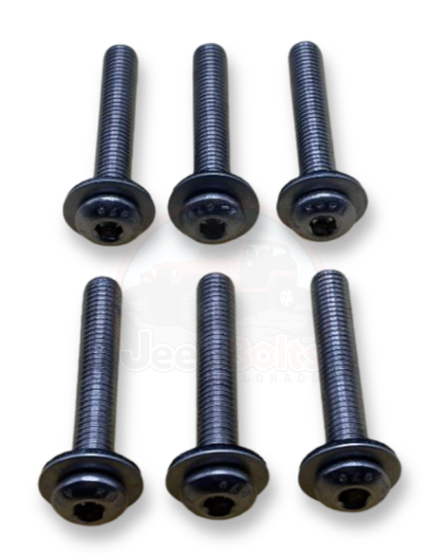 Jeep JL JLU JT Gladiator JLU 18-25 Wrangler Mirror Replacement Bolts Rust Proof