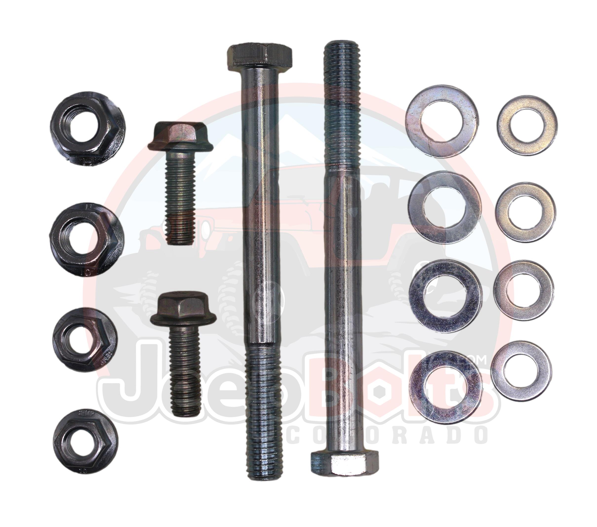 TJ Jeep Wrangler Motor Mount Bolt KIT 4.0 Liter 6-Cylinder Engine 1997-2006