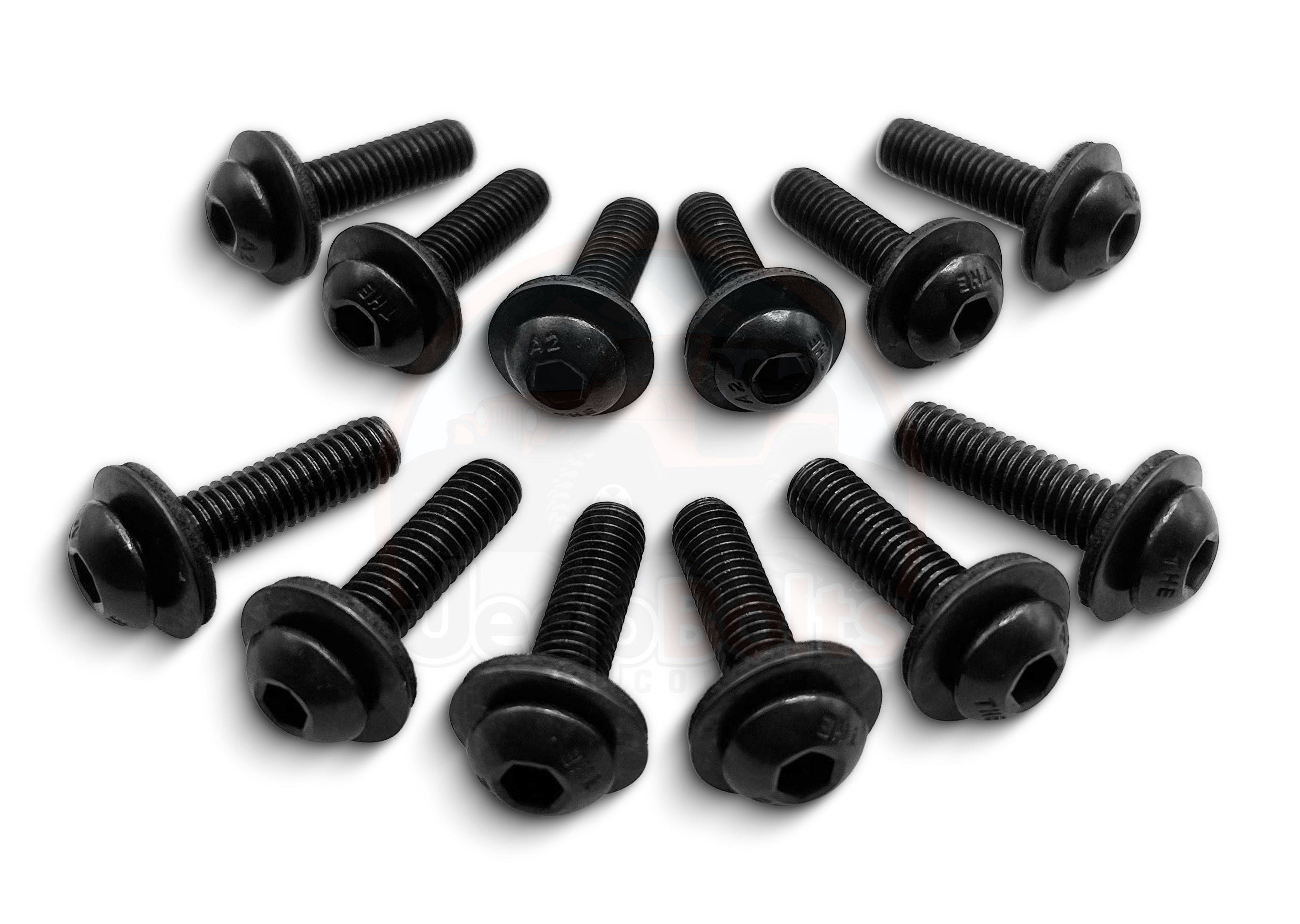 JK Jeep Wrangler Windshield Hinge 12 Rust Proof Stainless Steel Bolts - Regular -  Replaces Mopar 06508517AA