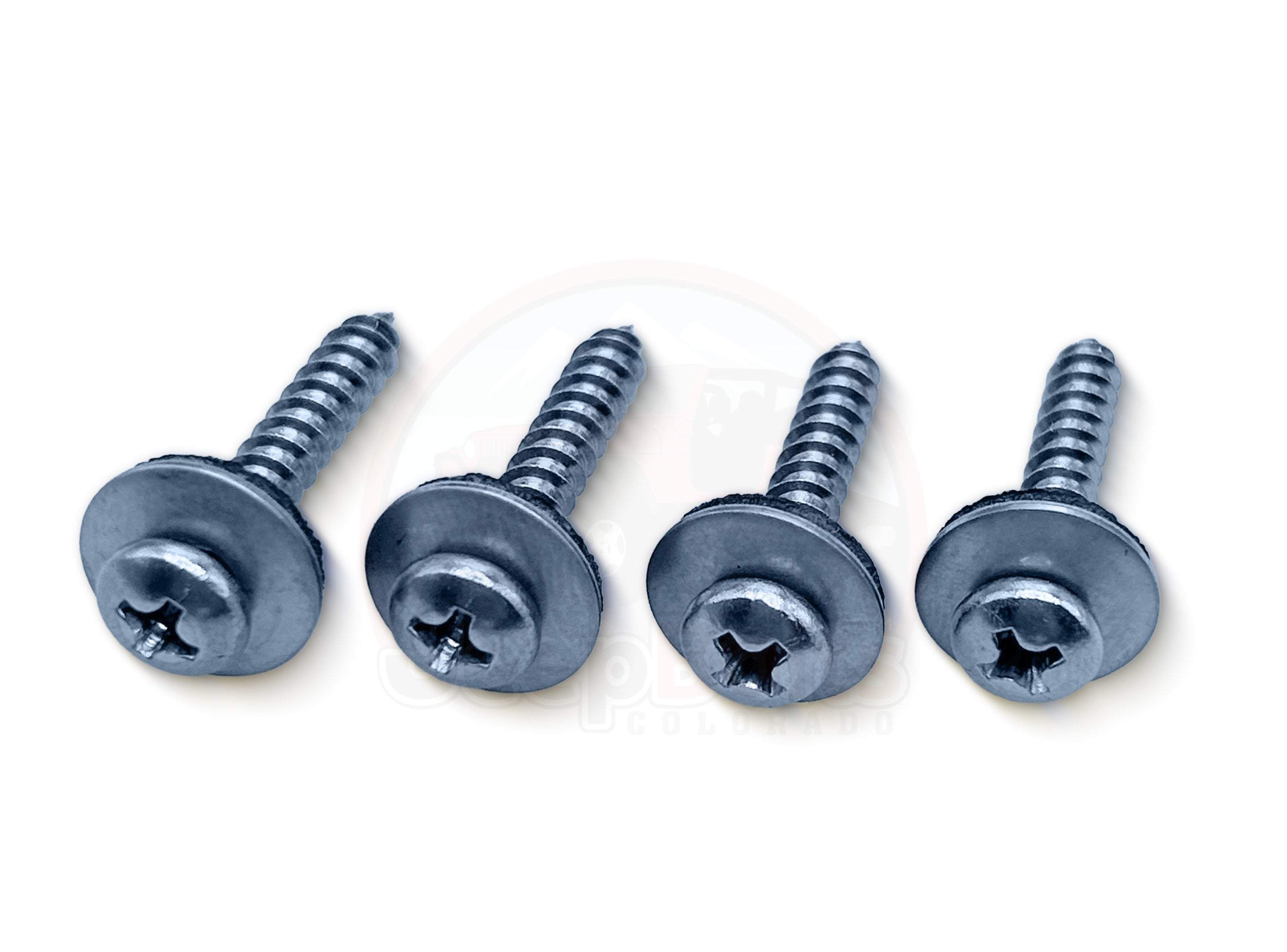 Jeep TJ & LJ Wrangler Windshield Face Bolt Screws 8 Piece Rust Proof Stainless Set