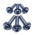 JK Jeep Wrangler Windshield Hinge 6 Rust Proof Stainless Steel Bolts Set - Long -  Replaces Mopar 06508517AA
