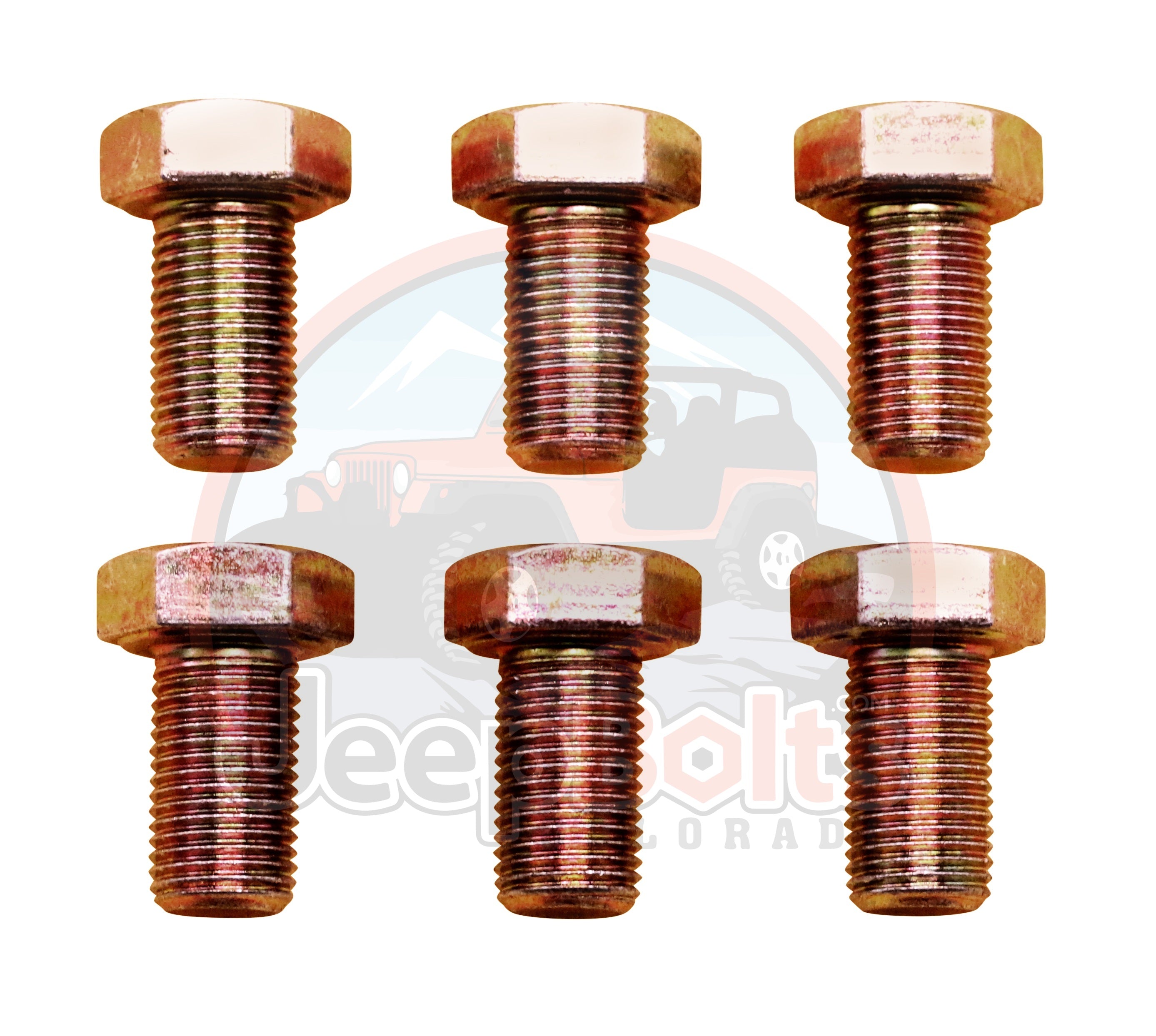 1987-1990 YJ Jeep Wrangler Flywheel Bolts for 4.2L Engines AMC 258