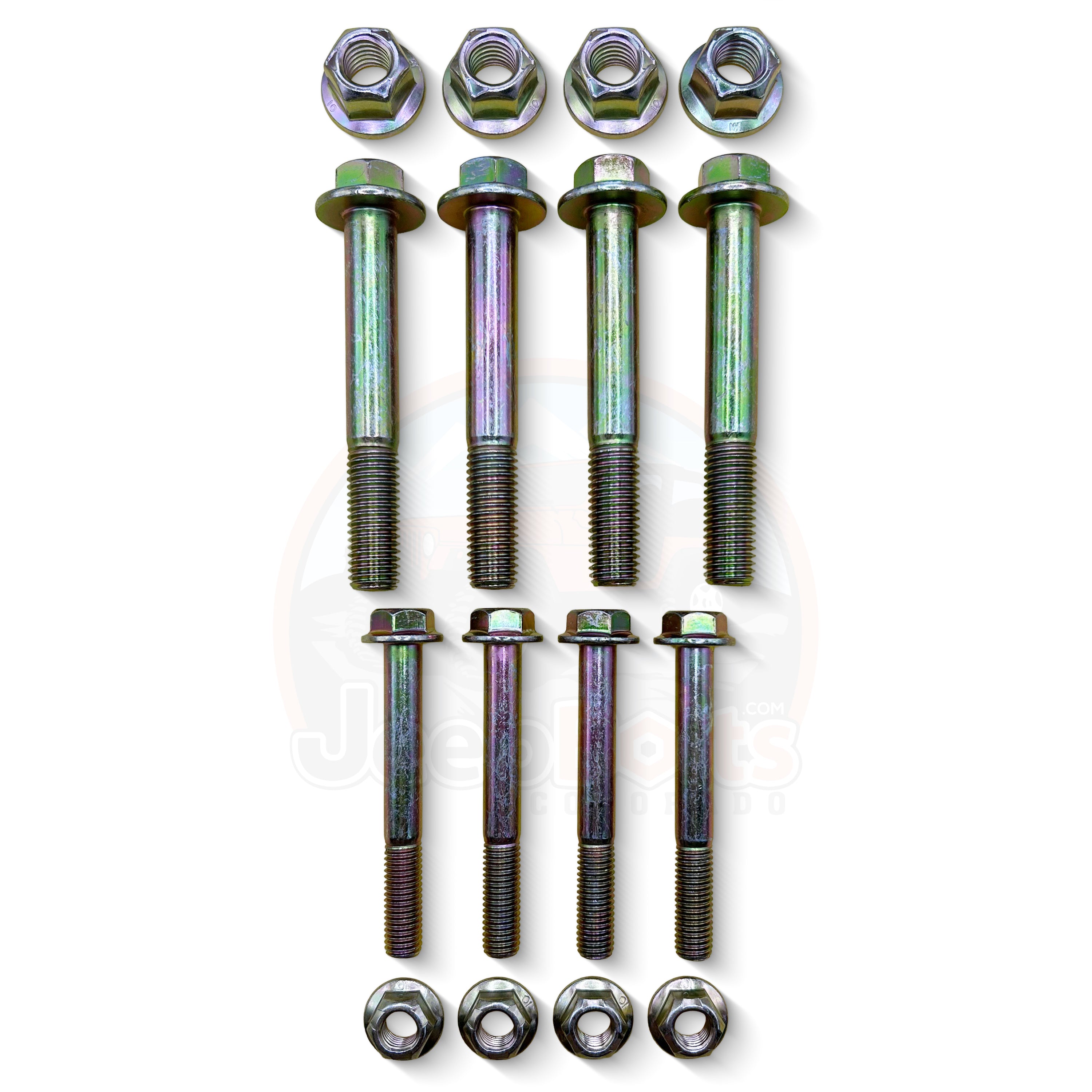 TJ & LJ Jeep Wrangler Control Arm Bolts - Rear - Full Set