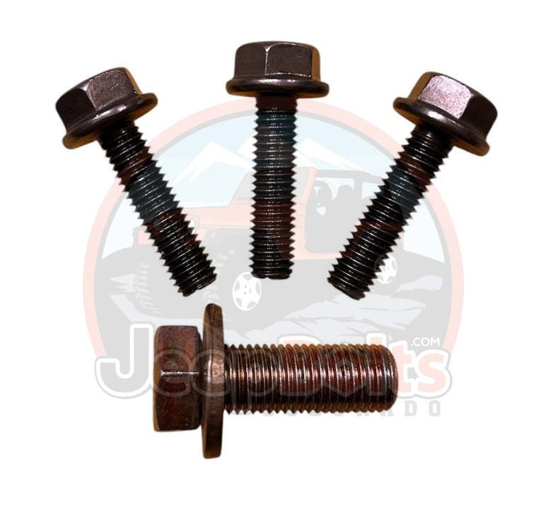 TJ & LJ 97-06 Jeep Wrangler FRONT Seat Bolts - 4 Bolts to hold in seats - SET