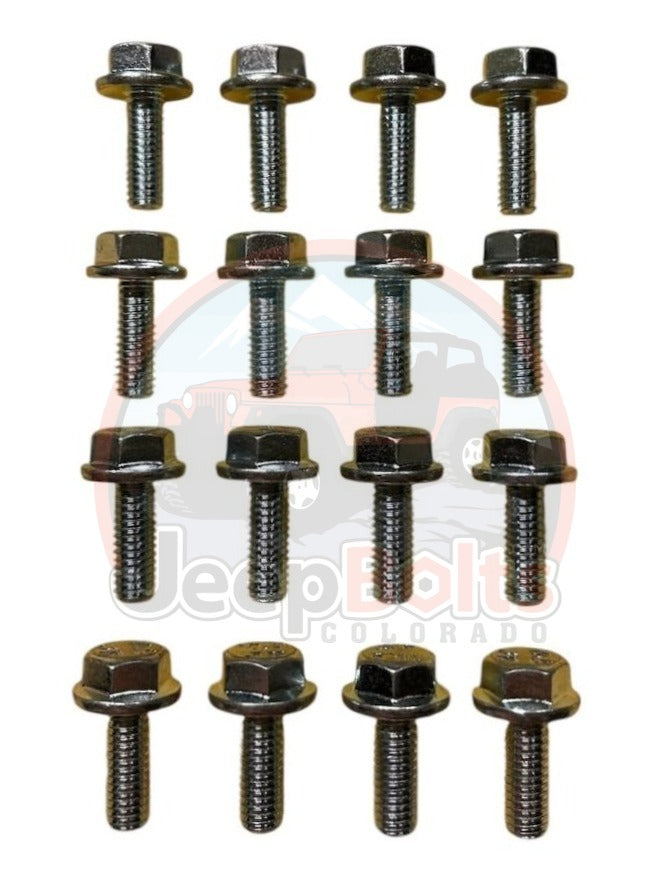 Jeep Wrangler JK JKU 2007-2011 3.8L Lower Motor Oil Pan Bolts