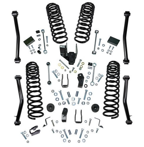 JL Wrangler 4 inch 2-Door SuperLift Lift Kit - Regular Springs - Select Shocks