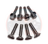 Jeep JL Wrangler Tailgate Bolts Rust Proof 12 Pc Stainless Set Full Set