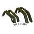 Jeep TJ Wrangler Replacement Fender Flare Kit 4-Piece