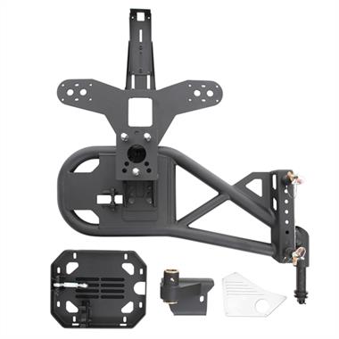 Smittybilt XRC/SRC Gen2 Bolt-On Tire Carrier - (Black) - S/B76857LT