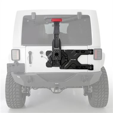 Smittybilt Pivot Heavy-Duty Oversize Tire Carrier - S/B2843