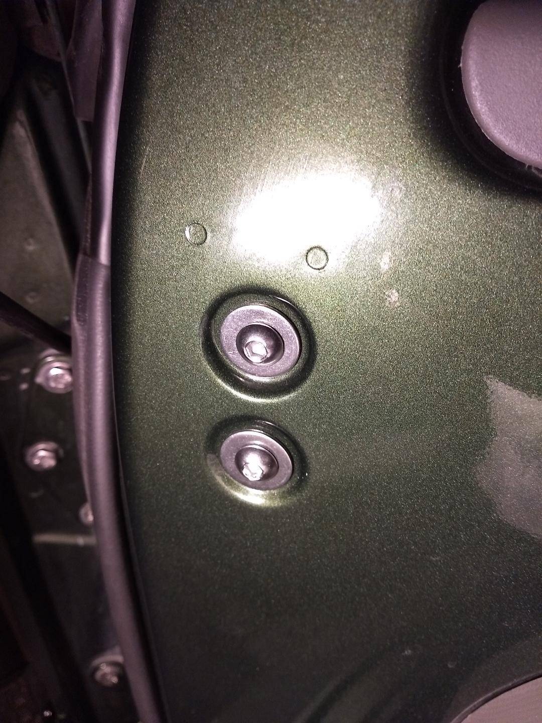 JK Wrangler Jeep Bolts - Jeep JK Wrangler Mirror Hinge Bolts 4 Piece Stainless Set