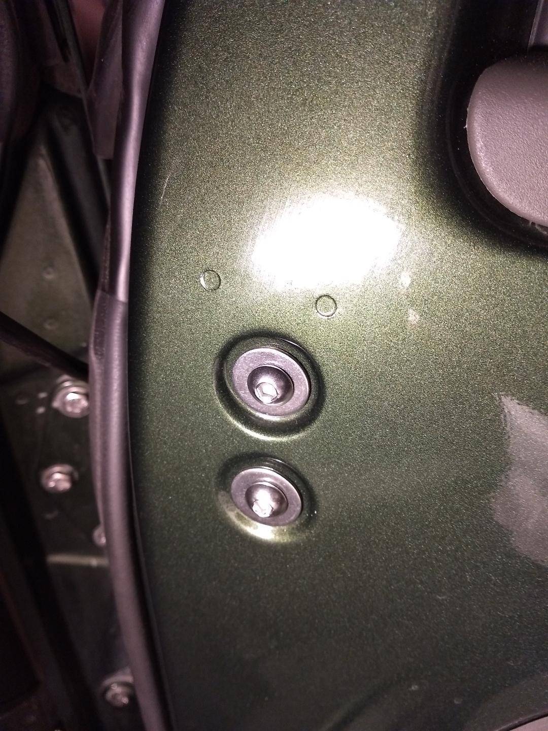 JK Wrangler Jeep Bolts - Jeep JK Wrangler Mirror Hinge Bolts 8 Piece Stainless Set