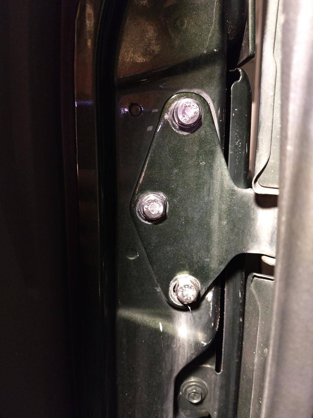 JK Wrangler Jeep Bolts - JK Jeep Wrangler INNER Door Hinge 20 Rust Proof Stainless Steel Bolts