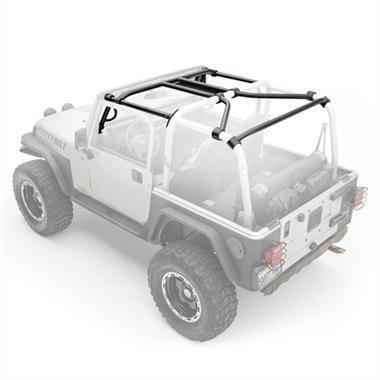 Roll Cage - Smittybilt SRC Roll Cage Kit TJ Wrangler & Rubicon - 7-Piece - 76900