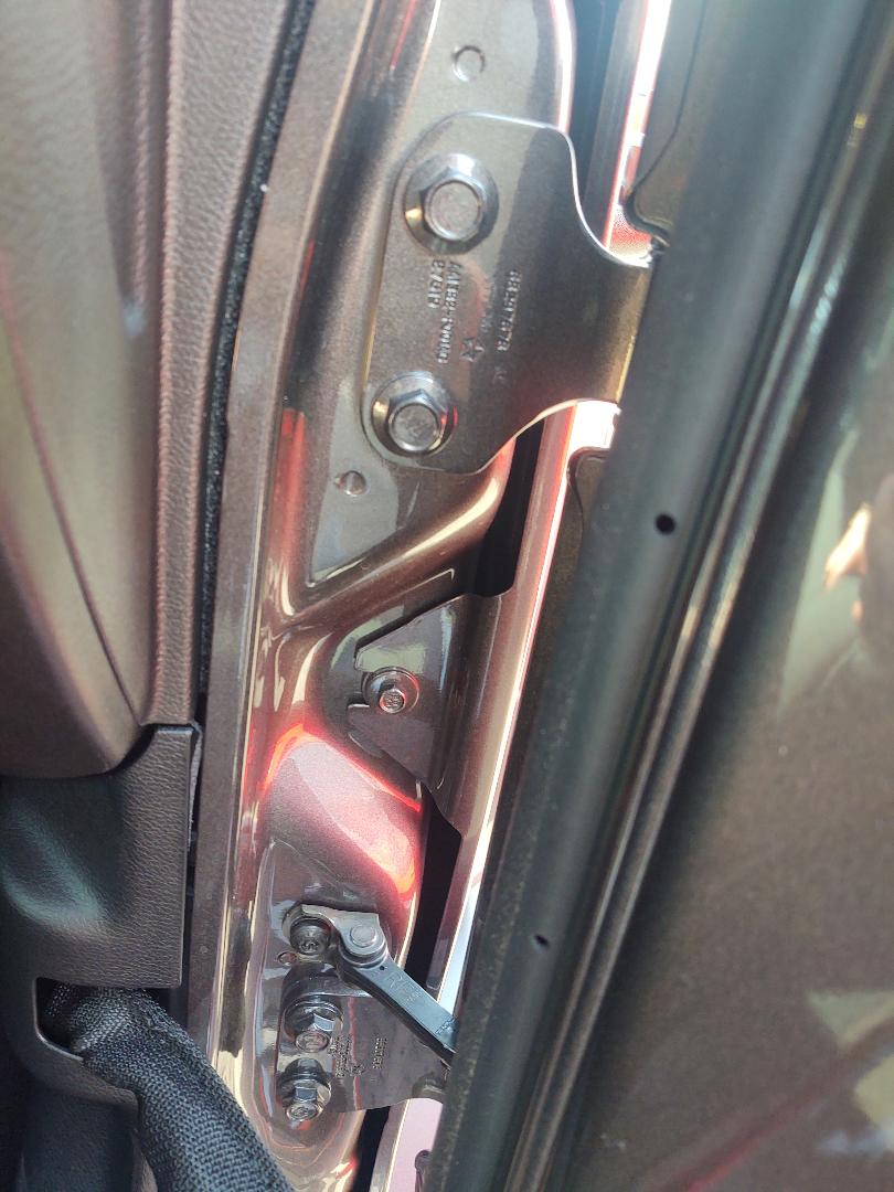 JL Jeep Wrangler INNER Door Hinge 20 Rust Proof Stainless Steel Bolts Set