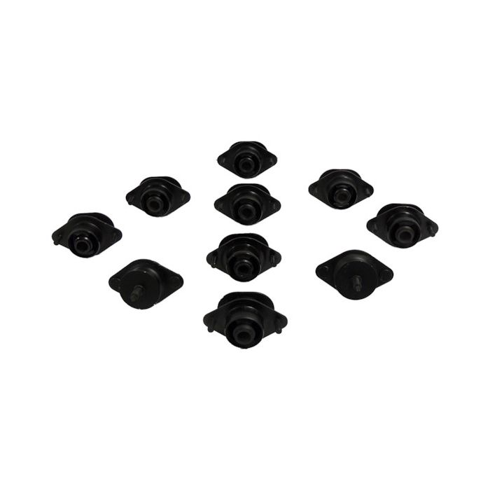 Jeep JK Wrangler Body Mount Kit FULL SET For All 2-Door Wranglers