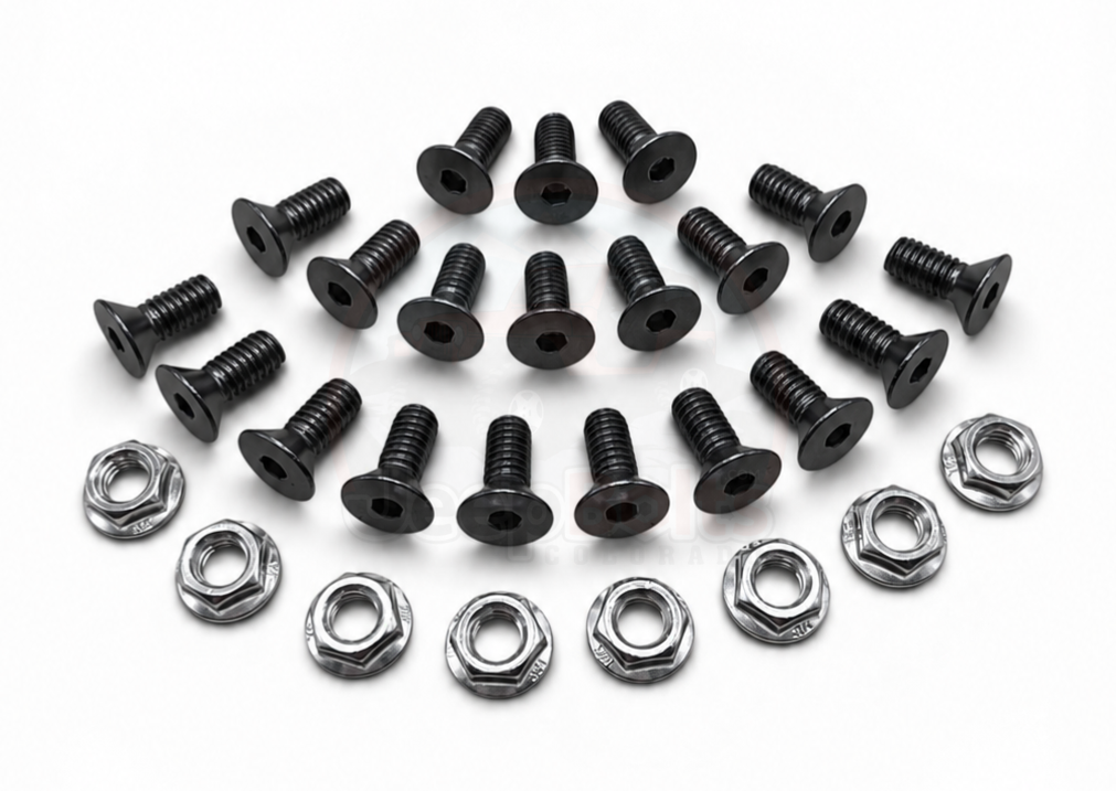 CJ Jeep Series Windshield Door Hinge 20 Rust Proof Stainless Steel Bolts