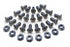CJ Jeep Windshield hinge 22 piece Set Rust Proof Stainless Steel Bolts