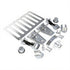 2007-2018 JK & JKU Full Stainless Hood Kit - Rust Proof Set