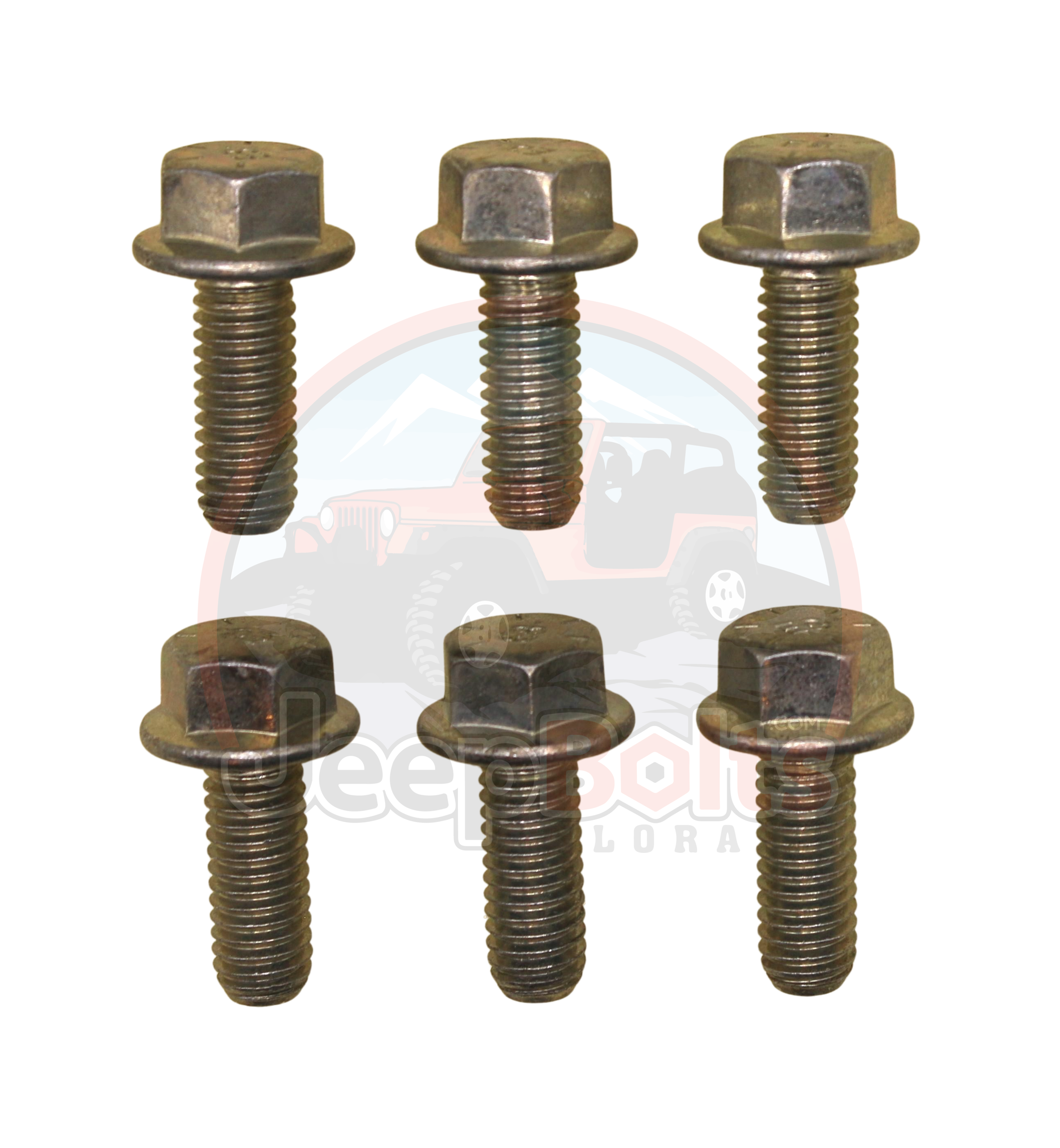 Jeep CJ Series 76-86 Transmission Mount Crossmember Skid Plate Bolts CJ5 CJ7 CJ8