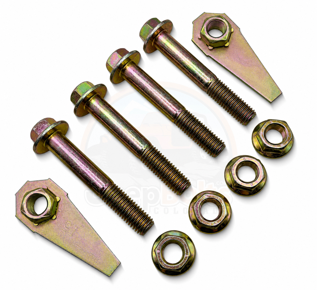 Jeep JL & JLU Wrangler Replacement Track Bar Bolts - Front, Rear or Set - Replaces Mopar Parts 6104263AA, 6104719AA, and 6508593AA