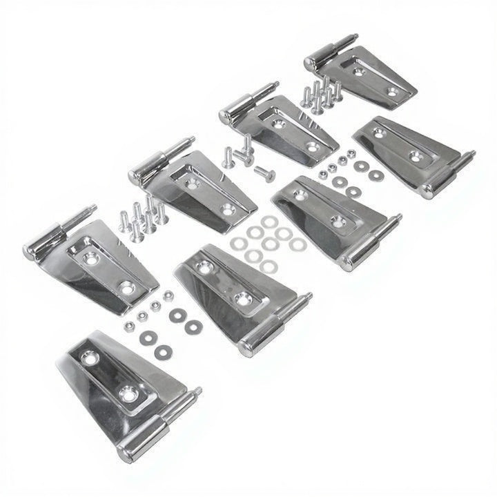 2007-2018 JKU Full Stainless Outer Door Kit - Rust Proof Set
