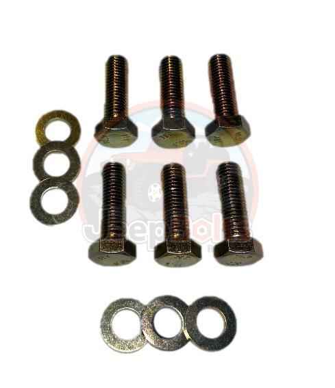 Jeep TJ Wrangler Crossmember Skid Plate Bolts 2003-2006