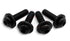 JK Jeep Wrangler Windshield Hinge 4 Rust Proof Stainless Steel Bolts - Regular - Replaces Mopar 06508517AA