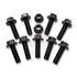 JL Jeep Wrangler REAR Seat Bolts - 9 Bolts 2 Nuts To Hold In Seats - SET