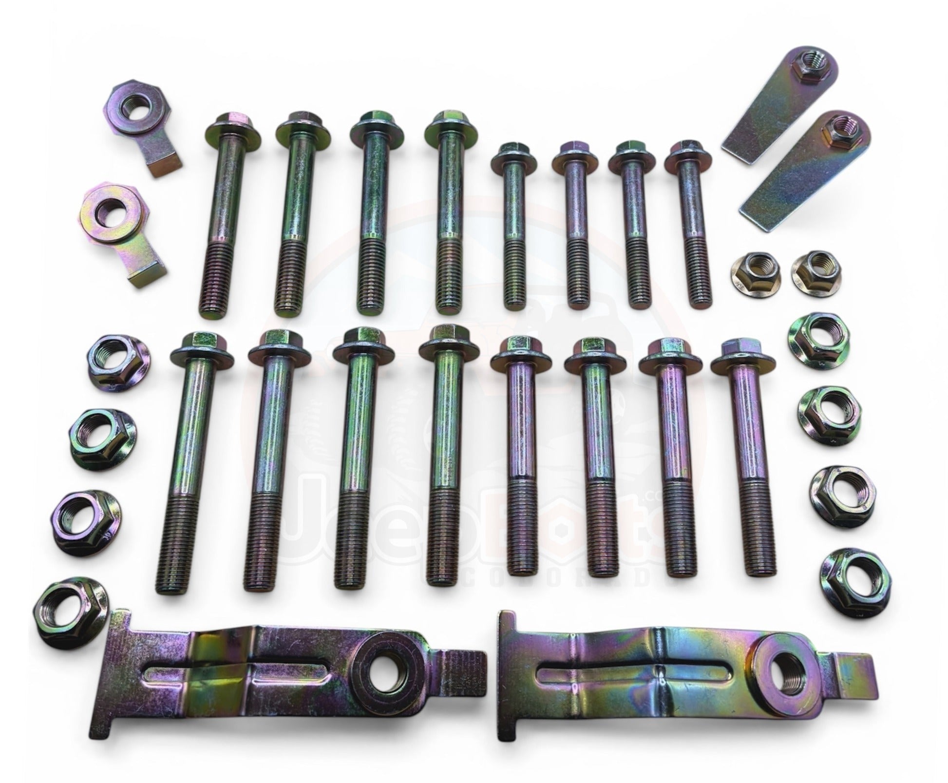 2007-2018 JK JKU Jeep Wrangler Control Arm Bolts - Complete Set