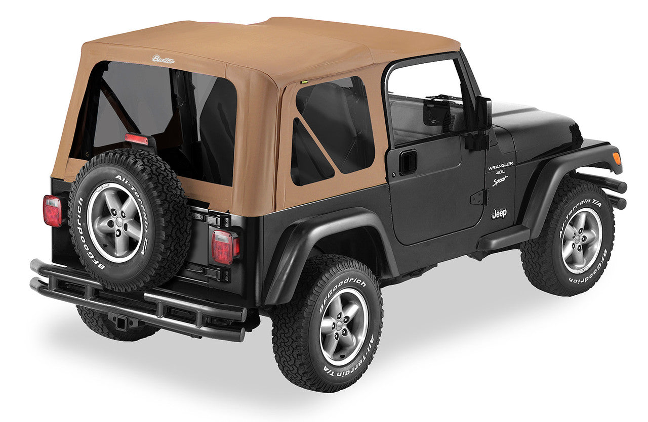 Replace A Top for OEM Hardware Soft Top Bestop For TJ Wranglers - Sailcloth Multiple Colors