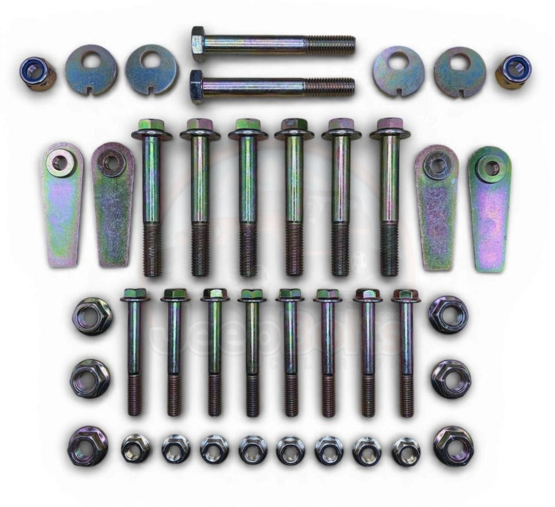 TJ & LJ Jeep Wrangler Control Arm Bolts - Complete Set