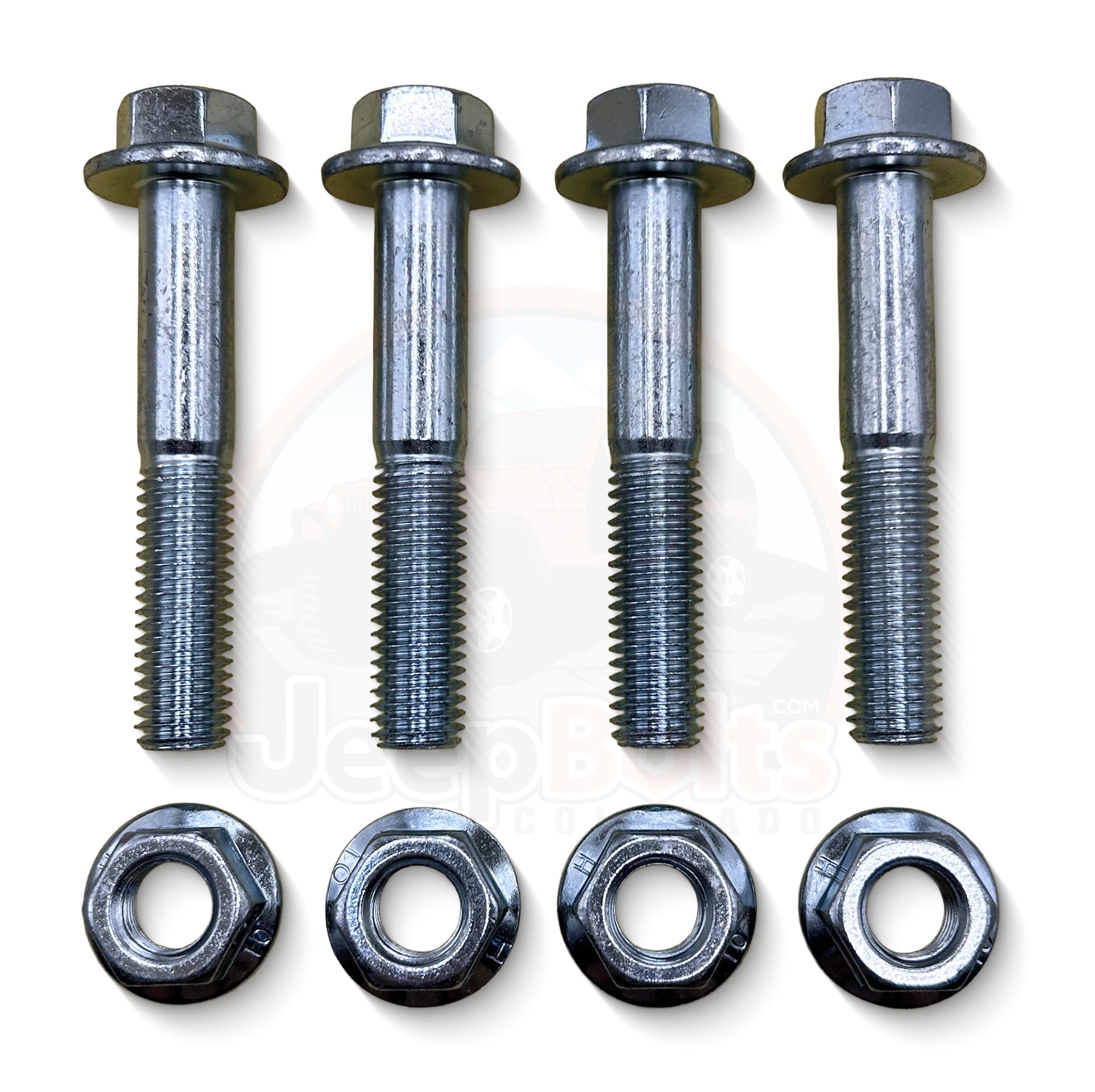 Jeep JK JKU 2007-2018 Wrangler Replacement Front & Rear LOWER shock Bolt Kit