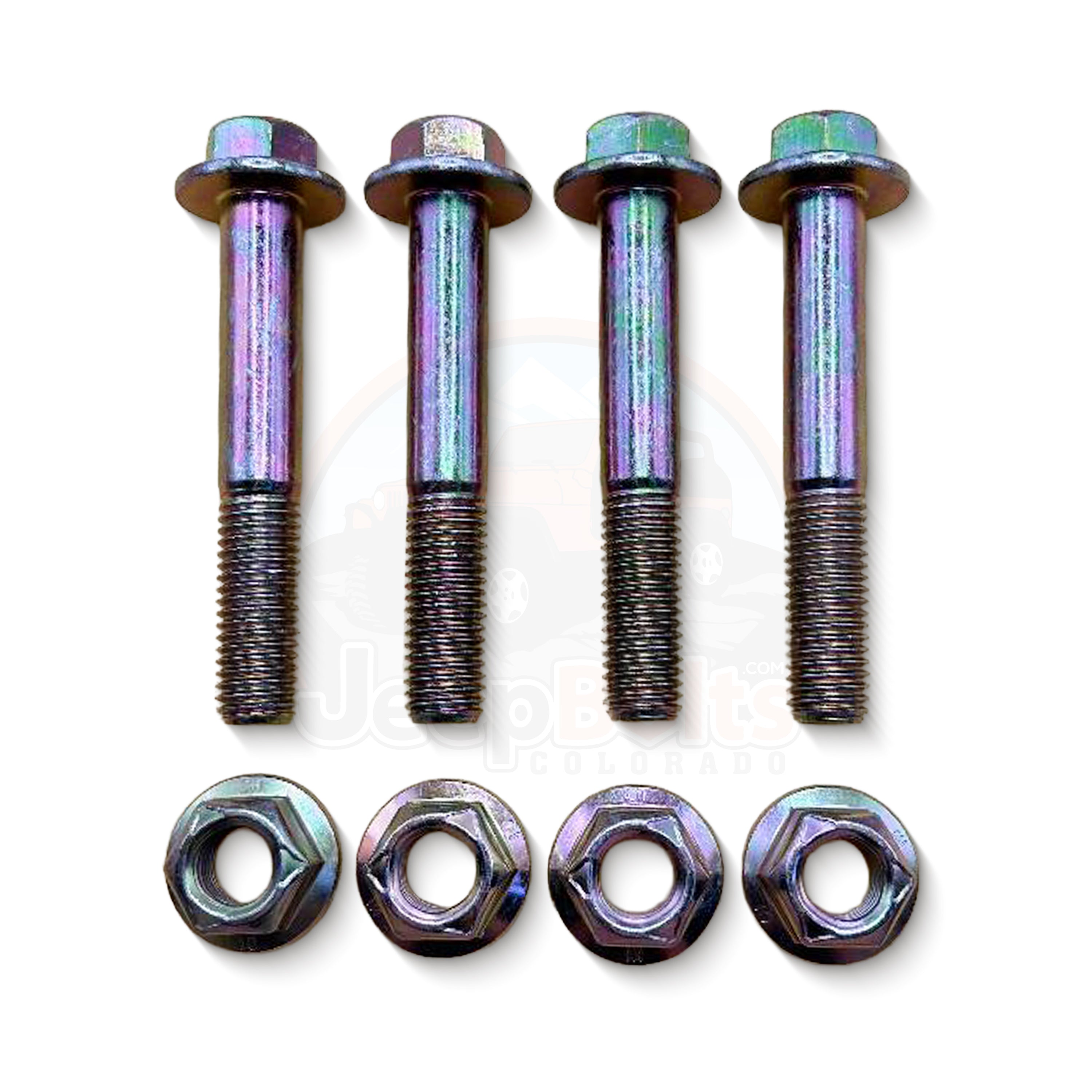 2007-2018 JK JKU Jeep Wrangler Front UPPER Control Arm Bolts - Complete Set