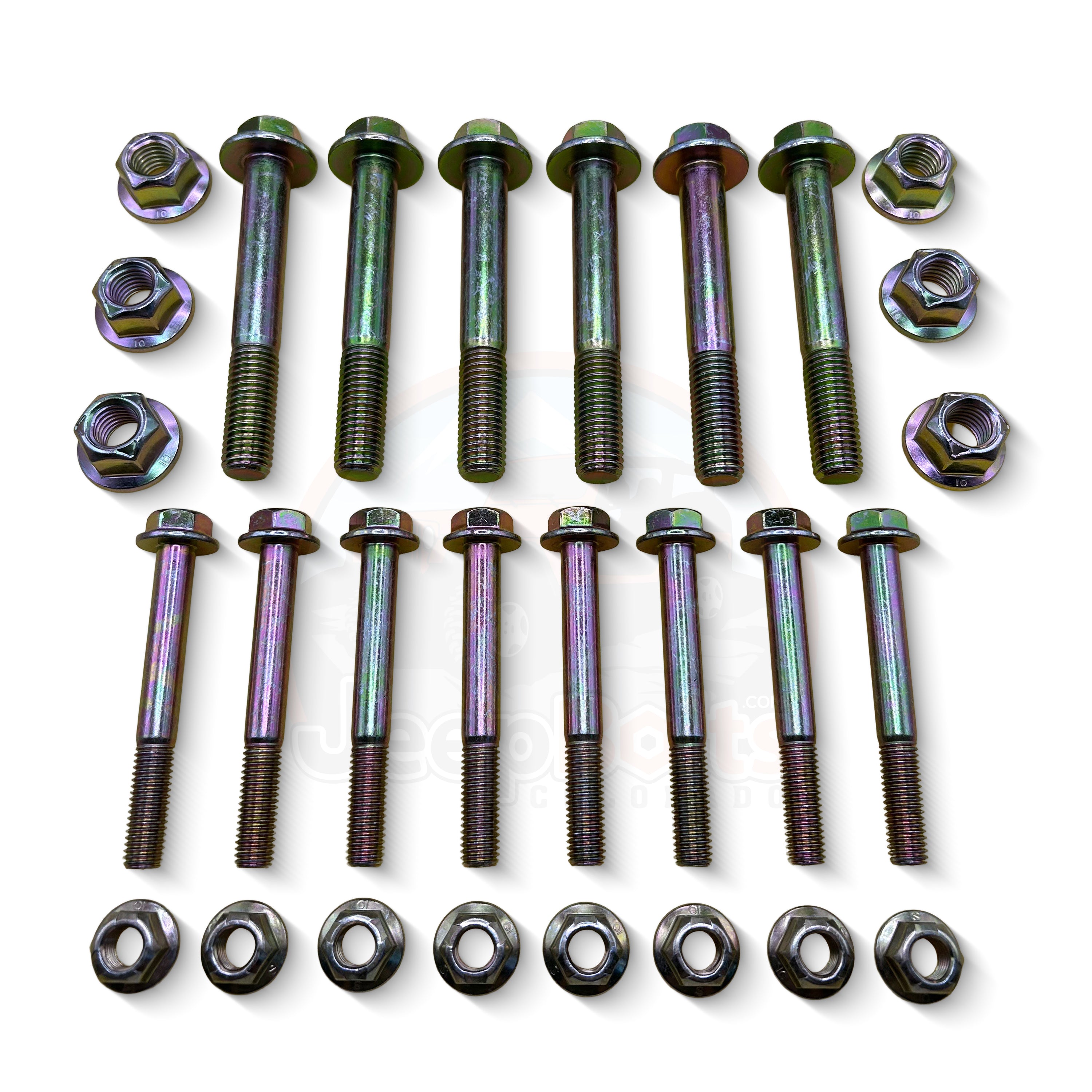 TJ & LJ Jeep Wrangler Control Arm Bolts - Complete Set
