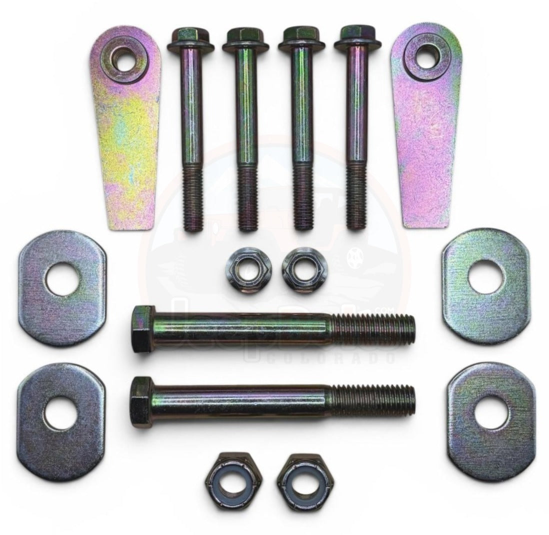 TJ & LJ Jeep Wrangler Control Arm Bolts - Front Full Set - With Cam Bolts Or Deletes