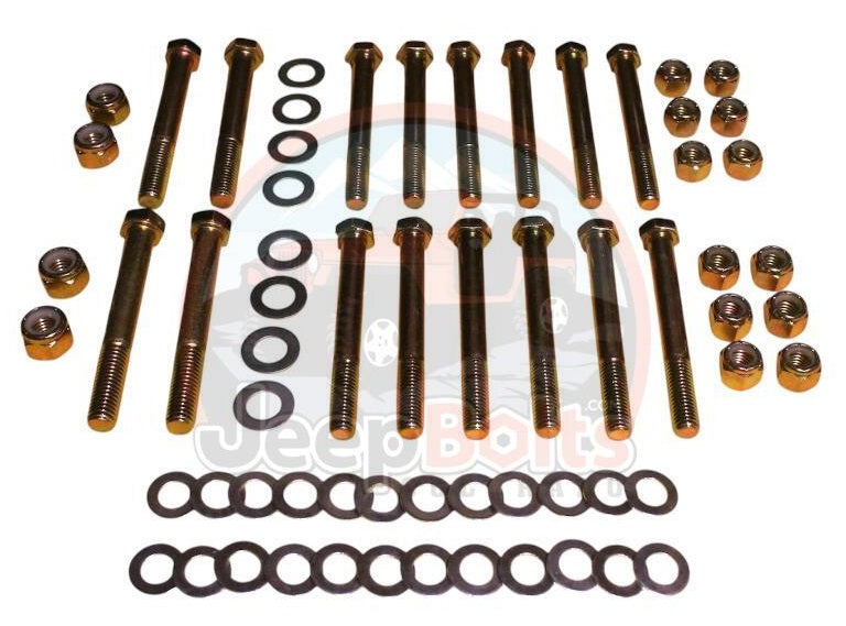 Jeep Wrangler YJ 1987-1995 Leaf Spring Eye and Shackle Bolts