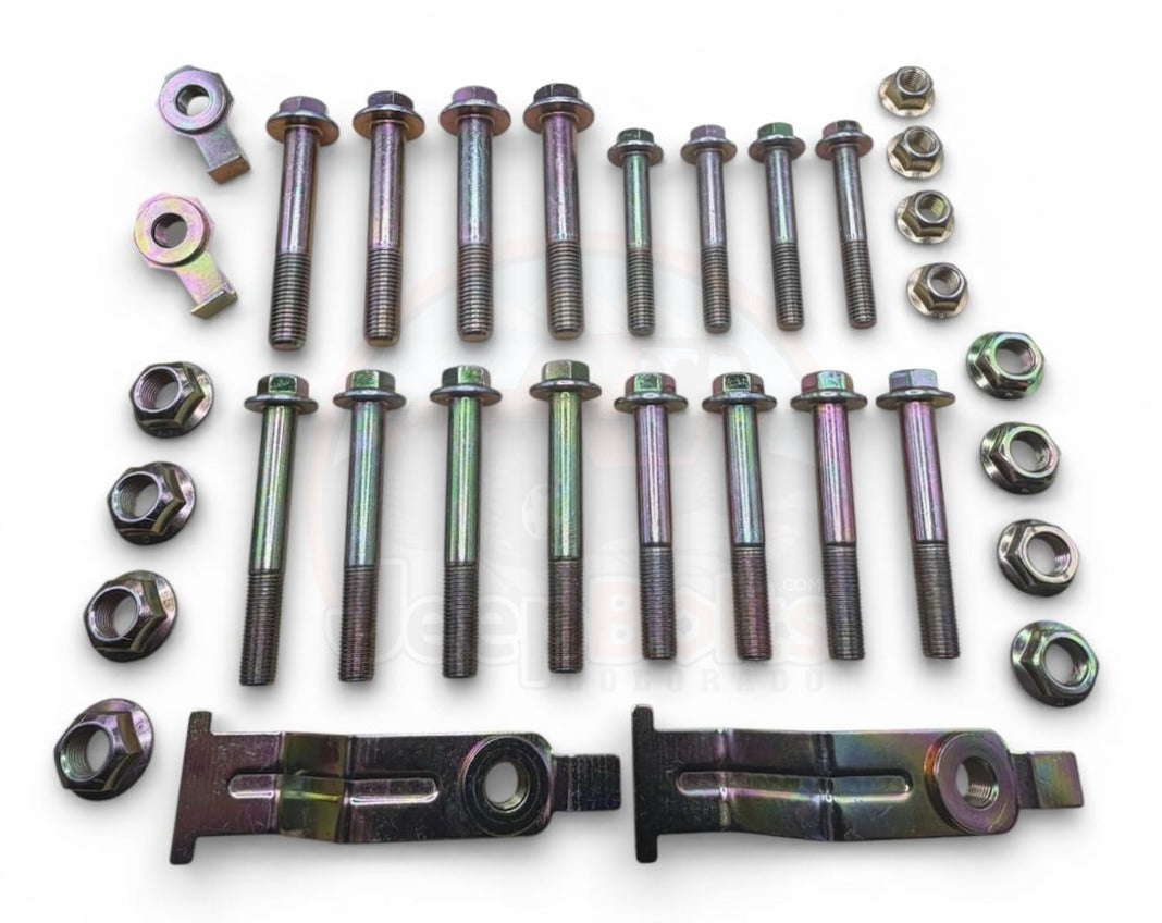 2018-2026 JL JLU Jeep Wrangler Control Arm Replacement Bolts - Complete Set