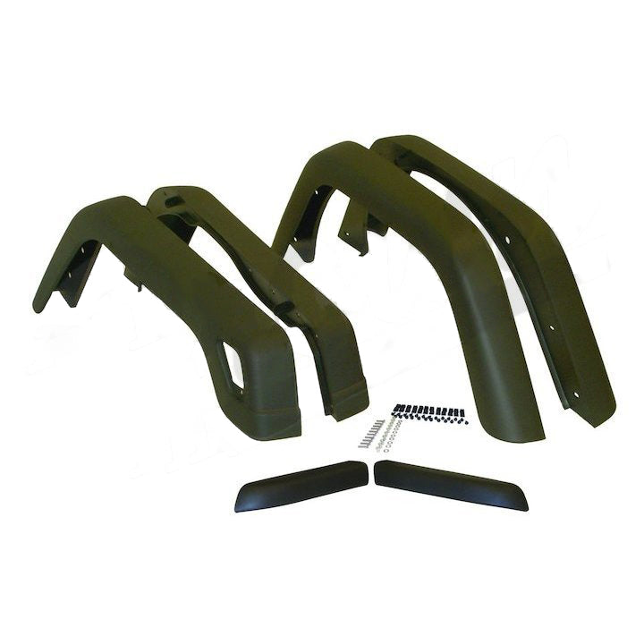 Jeep TJ Wrangler Replacement Fender Flare Kit 6-Piece